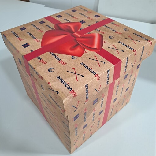 Custom packaging for American Golf
